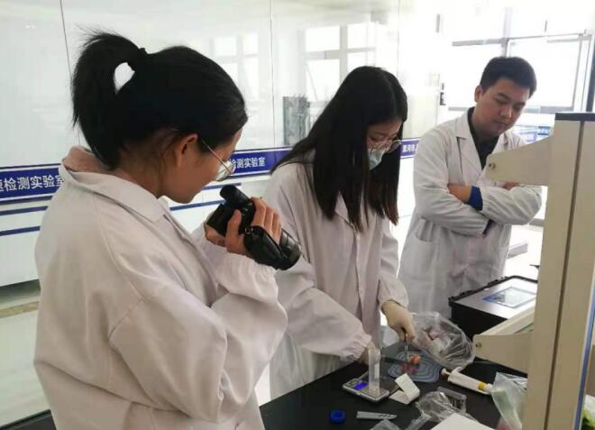 河南省漯河市人民检察院引进我司食品快检设备